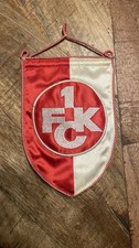Wimpel 1.FC Kaiserslautern Seide/gestickt 80er Jahre