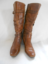 Stiefel Damen  Gr 41 cognac