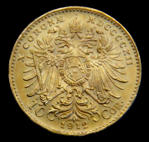 Goldmünze kronen 1912 - goldmünze, 10