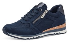 GEBRAUCHT/DEFEKT - MARCO TOZZI Keilsneaker 728933 Navy Blau 39 EU