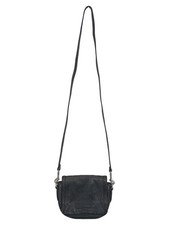 LIEBESKIND Damen Umhängetasche Schwarz Leder Crossbody Tasche Klein