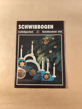 DDR Laubsägevorlage Abbügelmuster Schwibbogen Kerzenhalter Weihnachtsmann Stern