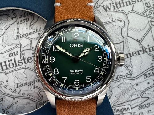 Oris big crown pointer date - pointer,