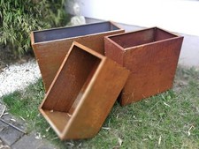 Edelrost Garten Pflanzschale