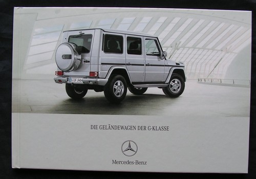 Mercedes klasse prospekt - g-klasse,