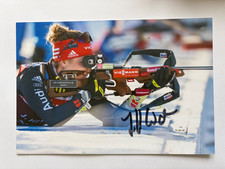 original Biathlon Autogramm *