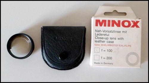 Minox nah vorsatzlinse 100 - vorsatzlinse, f=100