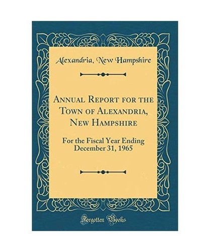 Annual report for the town - the,