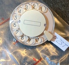 SIEMENS TELEFON W49 WÄHLSCHEIBE VINTAGE V30006-B5602-A31 POST RARITÄT NEU OVP