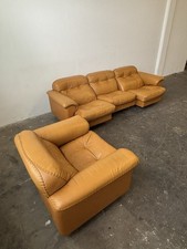 De Sede DS-101 Designergruppe Vintage Leder cognac 