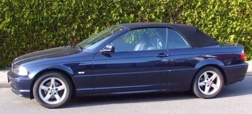 Bmw e46 cabrio - cabrio, verdeckbezug