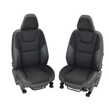 Sitze vorn heizbar Ledersitze Volvo V60 I S60 II XC60 I Teilleder schwarz