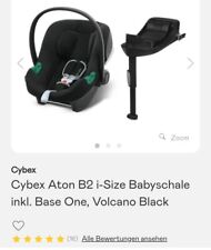 Babyschale Cybex Aton B2 inkl. Isofix-Station Garantie Sitz Baby