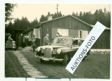 OLDTIMER-FOTO MERCEDES BENZ PONTON W120 W180 GÖPPINGEN ULM 1953 - 1965 ORIGINAL