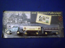 Modell Modellauto LKW Laster Faun Plane und Holzfässer Bier Werbung MW3