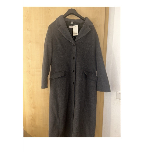 Heine damen mantel lang - heine, grau