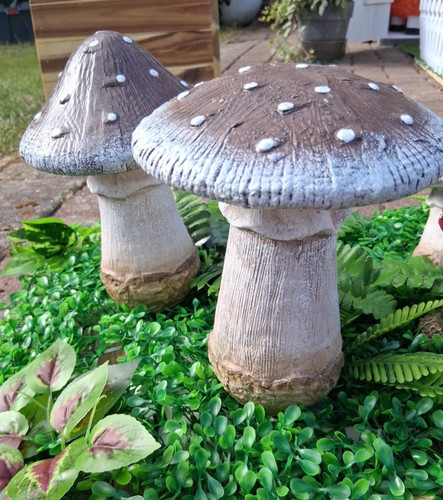 Pilze 2er set gartendeko - pilze,