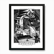 Kandinsky 7 Kunstdruck gerahmt