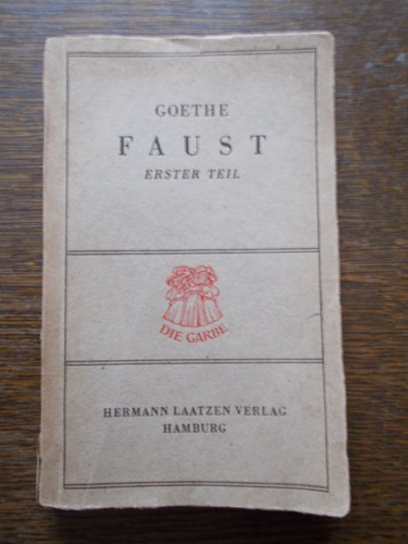 Buch faust erster - buch,