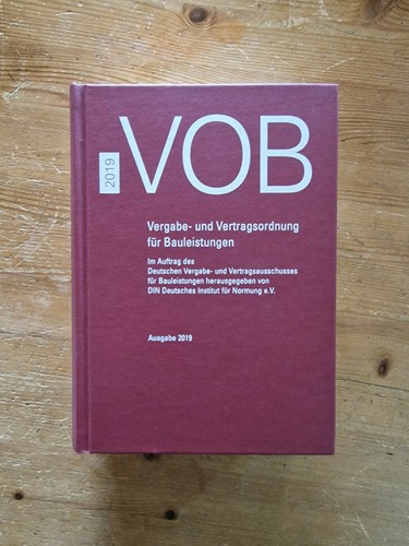 Fachbuch vob gesamtausgabe - fachbuch,