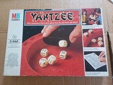 Vintage Yahtzee Würfelspiel