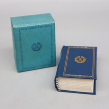 DDR Minibuch ~ Jugendgesetze der DDR [1974] überreicht von Egon Krenz Signatur!