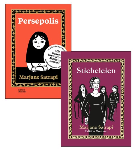 Persepolis sticheleien set - +,