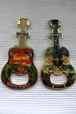 2 HARD ROCK CAFE  MAGNET BOTTLE OPENER  KRAKAU UND OSLO
