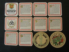 Bierdeckel, Ketterer, Pforzheim, 10 Stück