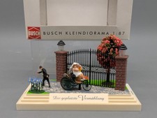 Diorama H0 1:87 Busch 7649 Hochzeitskutsche "Die geplatzte Vermählung" mit OVP