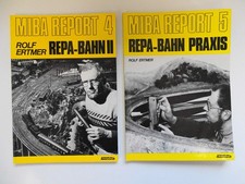Buch 2x Miba Report 4 und 5 ~ Repa Bahn II und Repa Bahn Praxis ~ Neuwertig