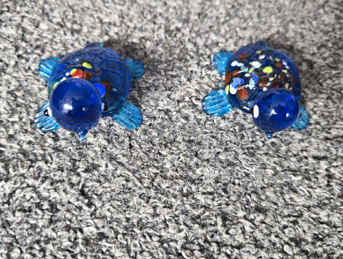 Glasfigur schildkröte - glasfigur,