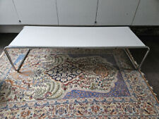 Marcel Breuer Designklassiker Knoll International Laccio table weiß 60er Jahre