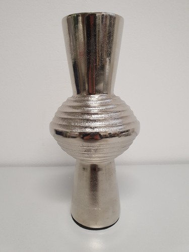 Blumenvase vase alu nickel - ,