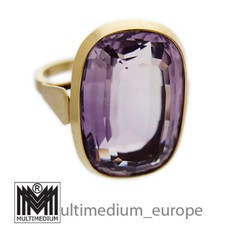 Art Deco 585 Gelbgold Ring