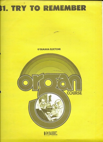 Yamaha electone orgel - noten, nr