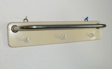 TUCHHALTER Küche vintage ROCKABILLY 3 Kunststoff Haken WIRTSCHAFTSWUNDER 1960er