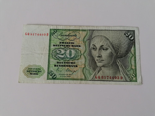 Deutsche mark schein - -,