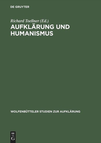 Aufklärung und humanismus - und,