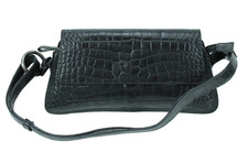 Borella Tasche Leder schwarz