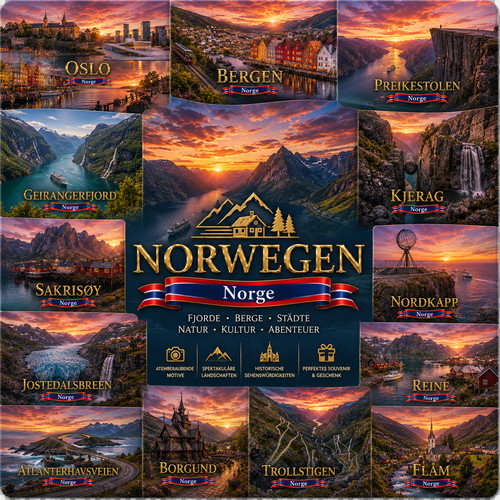 Norwegen kühlschrankmagnet - norwegen,