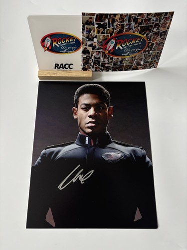 Aaron pierre person - in-person, signed