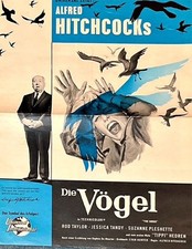 Werbung Alfred Hitchcock - Die Vögel - Horror - Tippi Hedren Universal Pictures