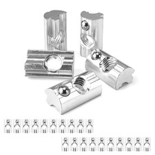 20 Stück Nutenstein M8