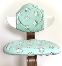 Sitzpolster  Sitzkissen für Nomi Hochstuhl von Evomove, Handarbeit, beidseitig 