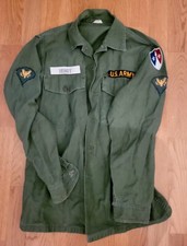US Army ° Feldhemd ° Vietnam Ära ° 1966 ° original