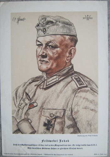 Willrich blatt feldwb jakob - willrich,