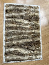 Echtfell- Decke Fuchsfell Pelzdecke