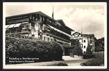 Feldafing a. Starnbergersee, Hotel Kaiserin Elisabeth, Ansichtskarte 