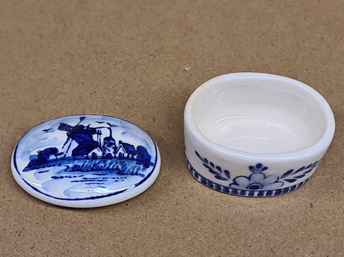 Mini deckeldose delft blue - deckeldose,